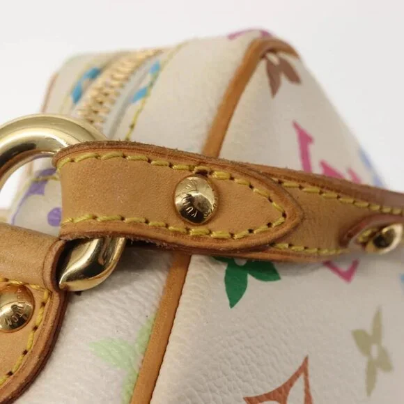LOUIS VUITTON Monogram Multicolor Lift Shoulder Bag White M40055 LV Auth 150612 - Picture 11 of 16